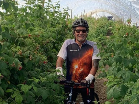 Paul in the Raspberry Patch