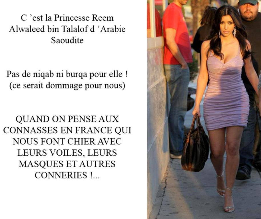 Elle ressemble quand même follement à Kim K.