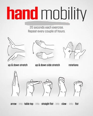 20 second workout (for your hands) content media