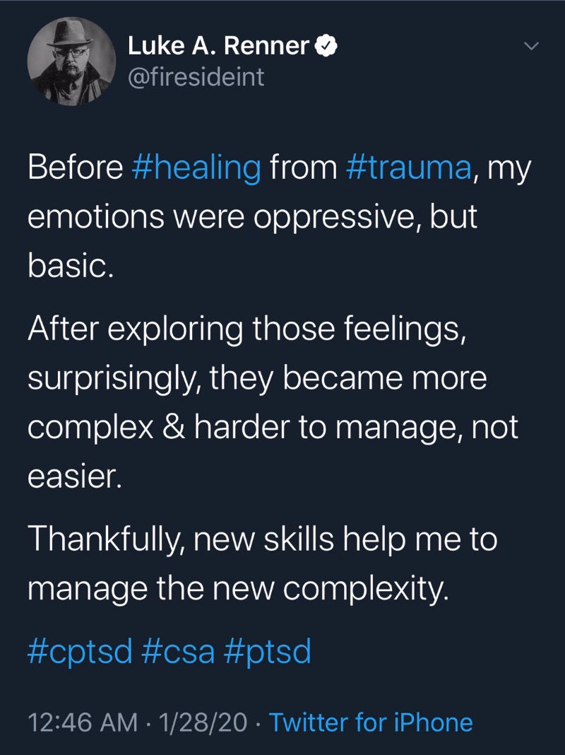 A tweet from @firesideint