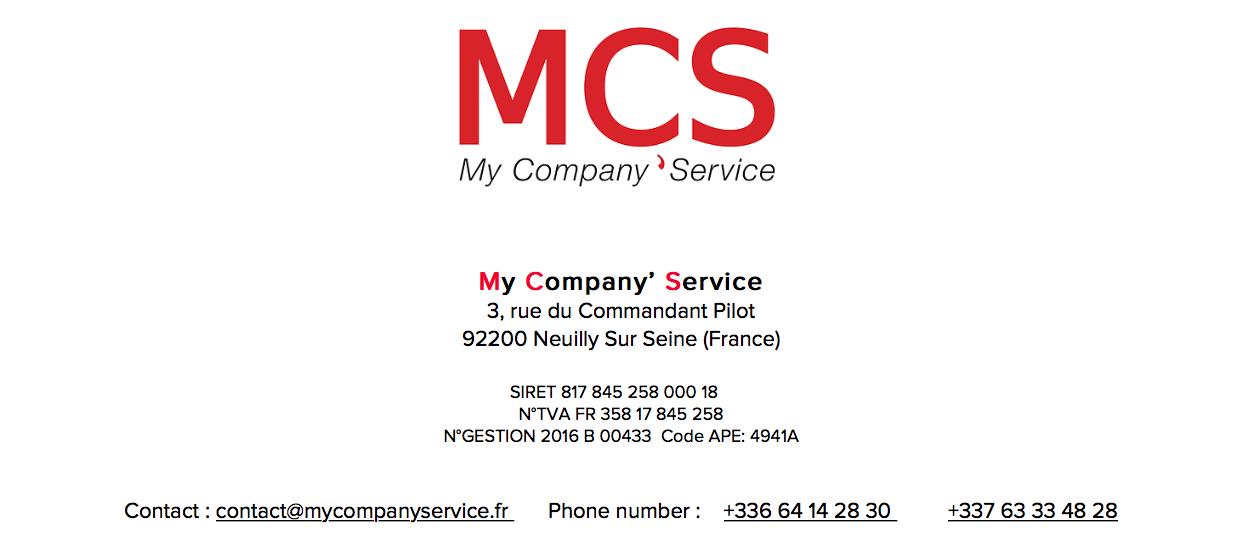 My Company' Service content media
