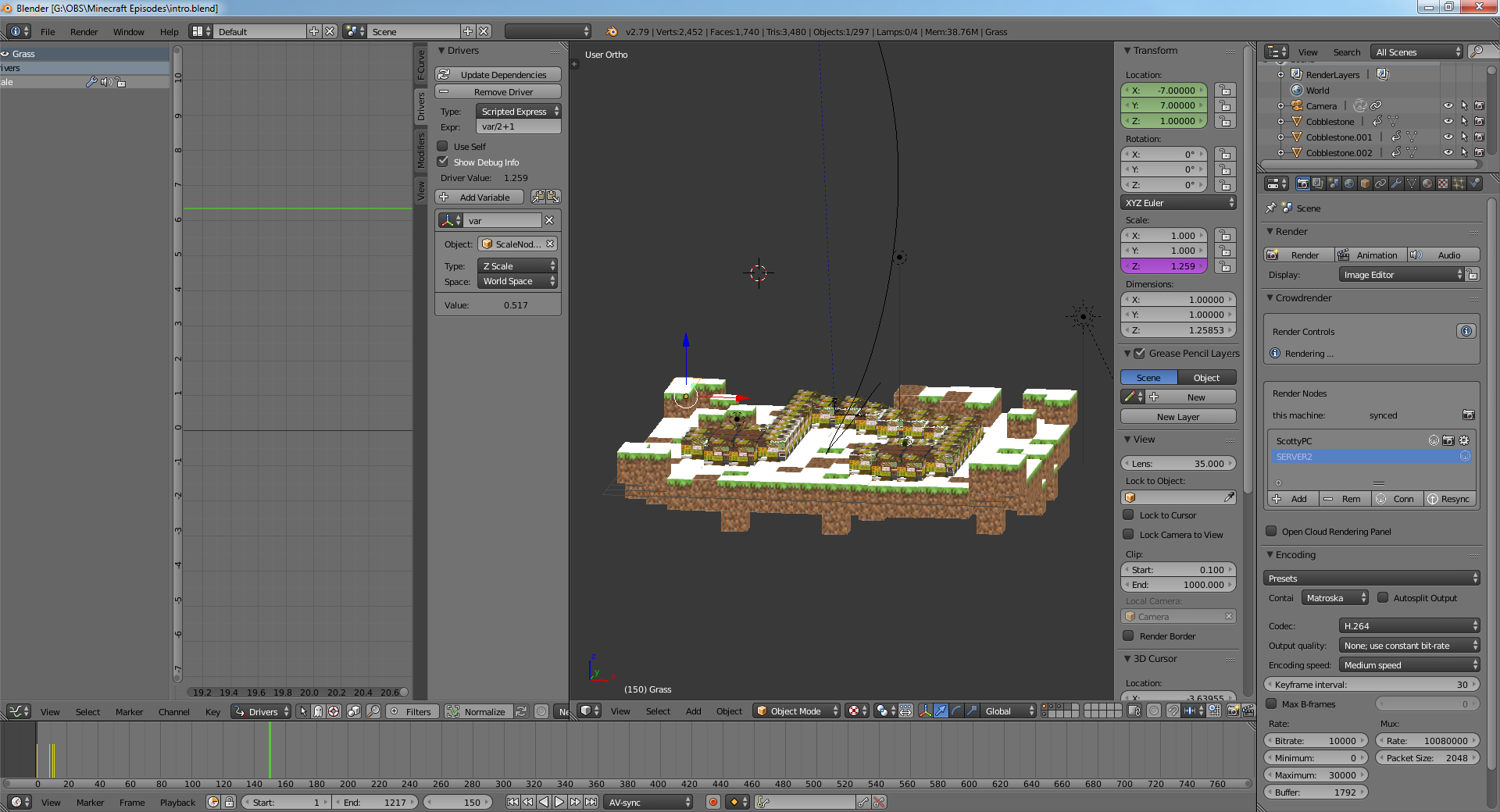 Crowdrender thinks it is rendering on startup content media