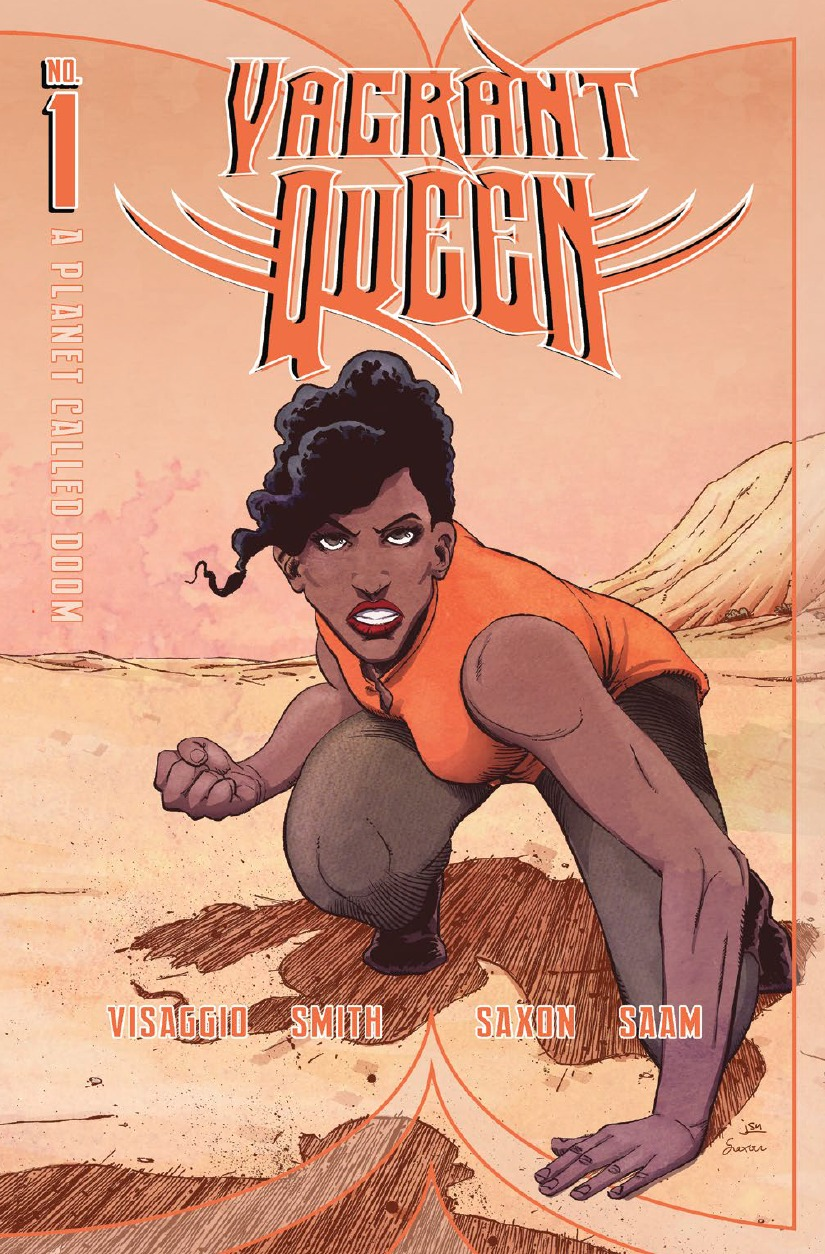 Vagrant Queen: A Planet Called Doom, Issue #1, cover, Vault Comics, Viasggio/Smith