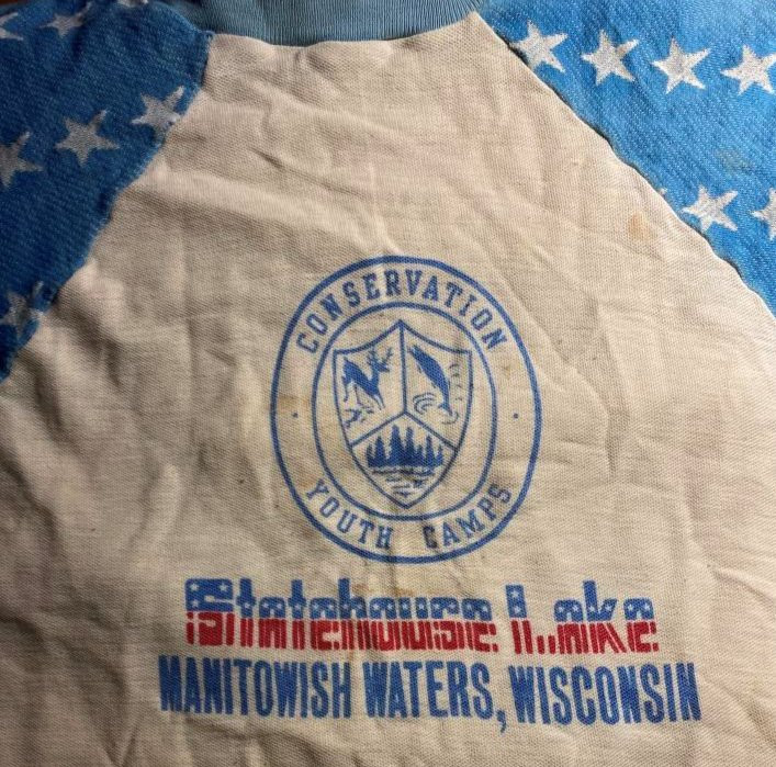 45 year old t-shirt, the oldest one I own.
