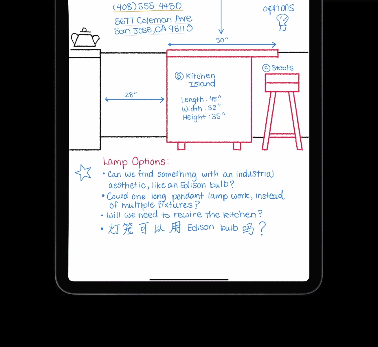 With iPadOS 14, handwritten notes can be automatically converted to typed text on iPad.