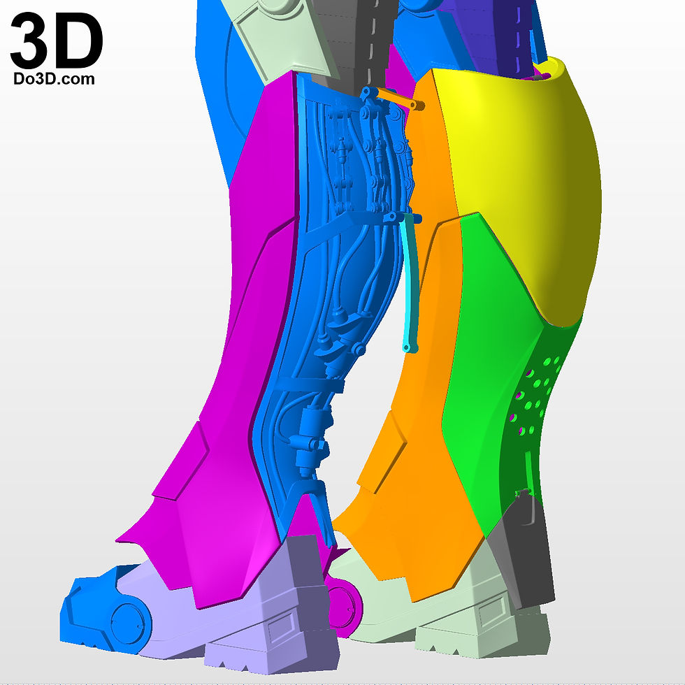Thumbnail: Iron Man Mark III Full Body Armor Suit MK 3 Version 2 | 3D Printable Model #V23