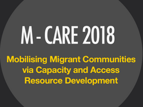M-CARE 2018: SHARING THE OUTCOMES OF THE MIGRANT ADVOCATES TRAINING PROGRAMME