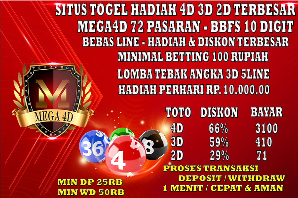 Bandar Togel Hadiah 4D 10 Juta Terbesar content media