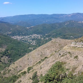 Sortie vélo dans les Cévennes.
