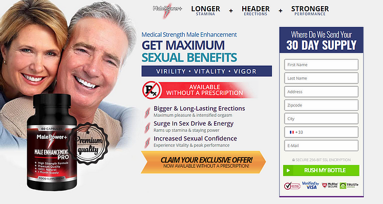 MalePower+ Male Enhancement Pro UK, CA & FR – How To Use? content media