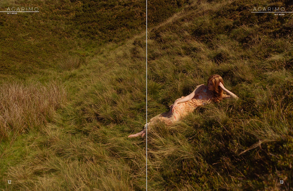 Fashion Photography by Jana Kukebal | Location shoot in Peak District
