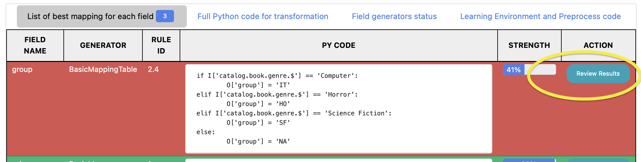 XML for list of books content media