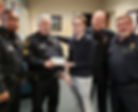 On Monday, January 27, Officer Katie Thyne's former spouse, Whitlee Thyne, was presented with an immediate relief check from the Virginia Public Safety Foundation. Whitlee is raising the former couple's 2-year-old daughter, Raegan.