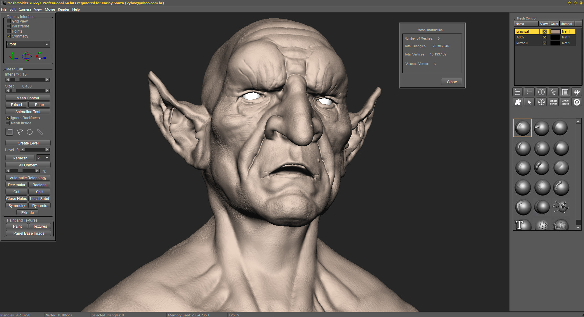 WIP - Coming soon video tutorial to create this Goblyn, with audio in English.
content media