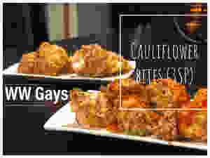 Cauliflower Bites