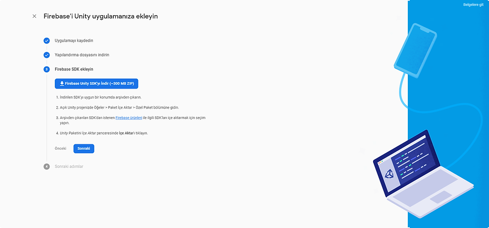 Firebase SDK Download