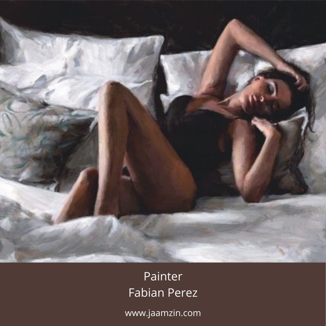 Painter Fabian Perez content media