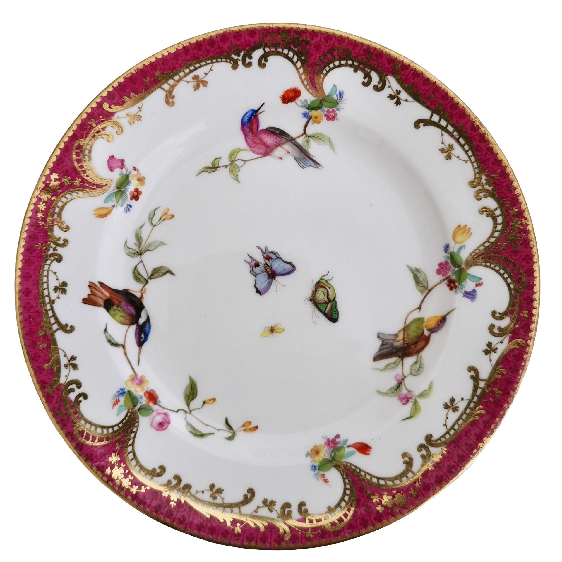 Coalport plate John Randall 1