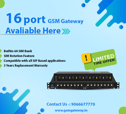 16 Port GSM VoIP Gateway, Asterisk VoIP GSM Gateway content media
