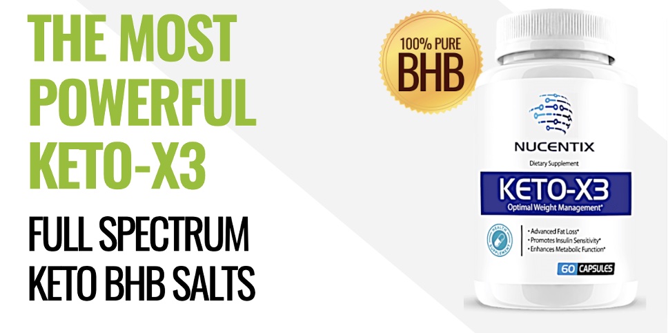 Keto X3 Weight Loss Supplement With Natural Elements content media