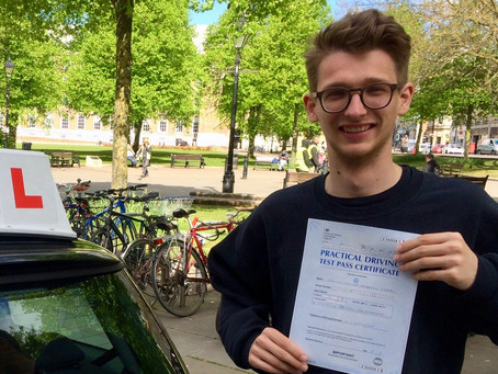 Well done Callum on passing your driving test so well. Many thanks for your kind Google review.