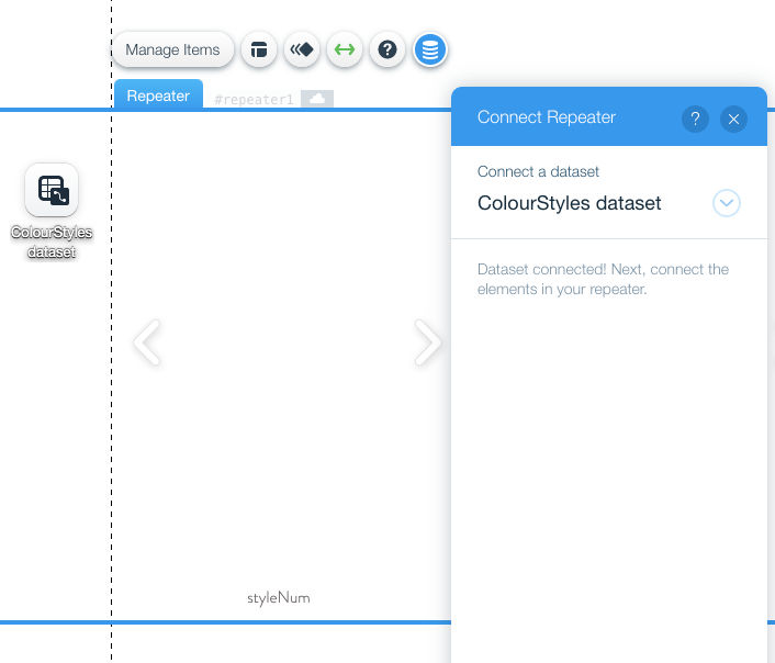 Simple Example of Gallery in Repeater Velo by Wix