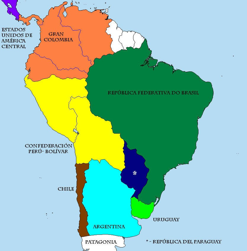 86. Simón Bolívar The Legendary Liberator of Six South American Countries from Spain.