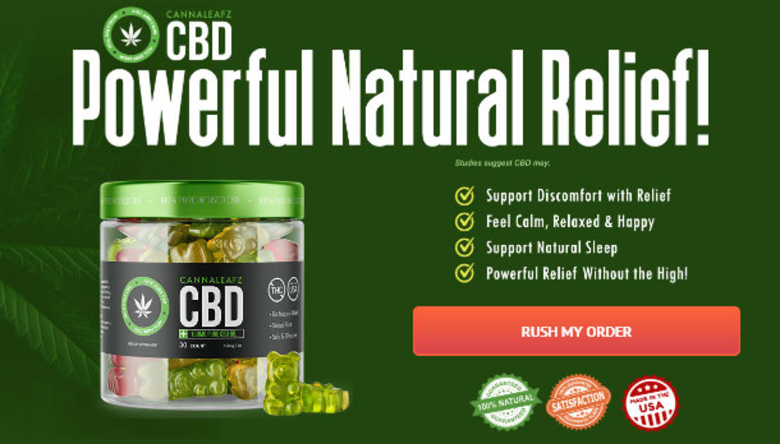 What are CannaLeafz CBD Gummies Canada? content media