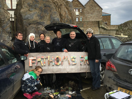 Mevagissey Dive for Debris 2017