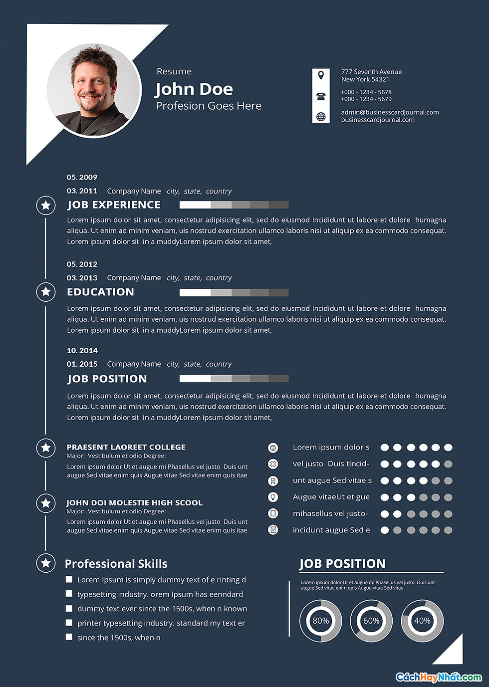 File Resume Cv Templates Photoshop