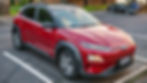 Hyundai Kona Electric red New Zealand