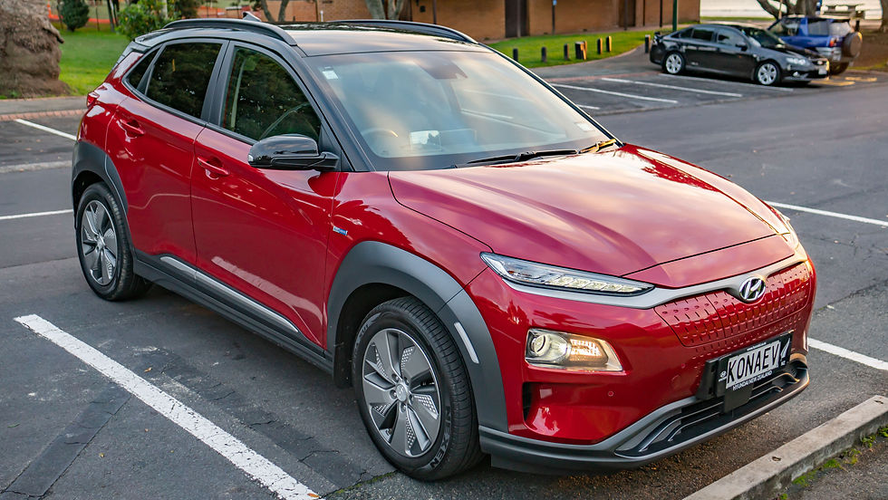 Hyundai Kona Electric red New Zealand