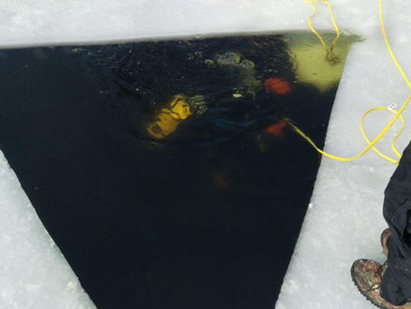 Okauchee Lake Ice Dive March 2 2019