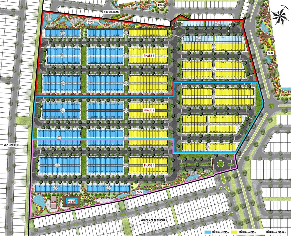 Vườn Thiêng Đàng 2 Ecolakes Mỹ Phước - anh Bình 0913.163.158
