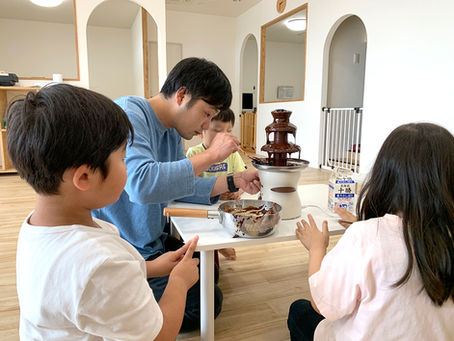 チョコレートフォンデュ