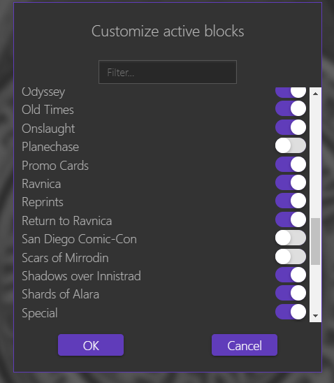 Impossible to activate several blocks ...
content media