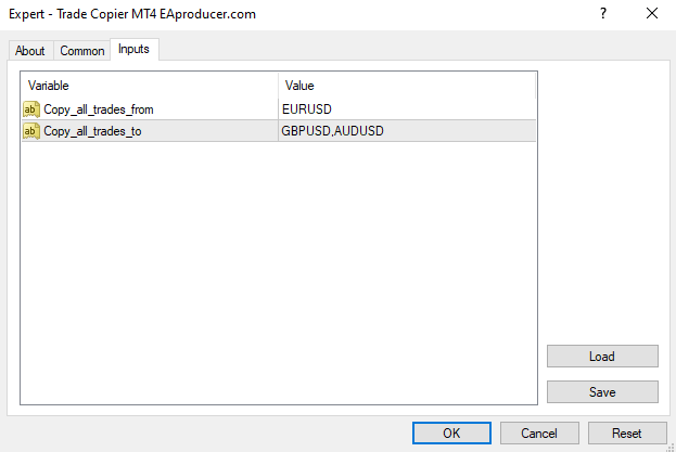 Trade Copier EA MT4 MT5 eaproducer.com