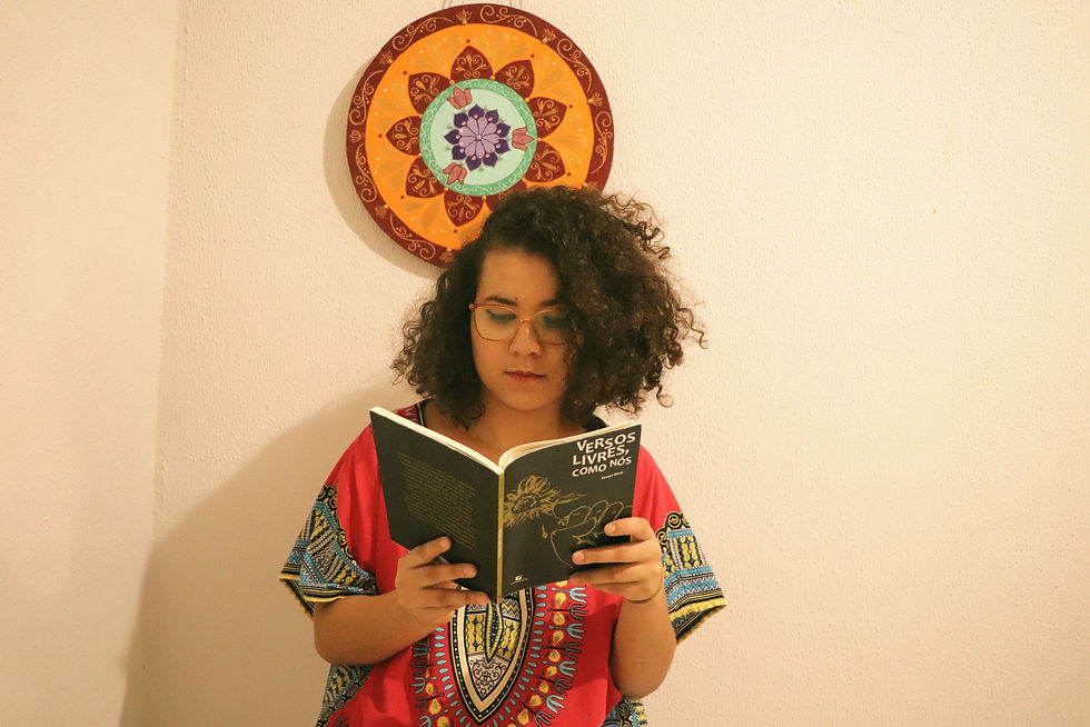 Making of do projeto "Vozes Mulheres" Leituras de poemas escritos por mulheres negras.