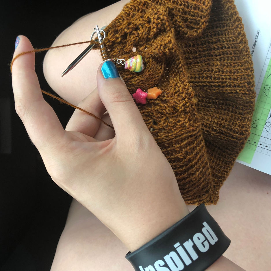 Knitting Away From Anxiety 