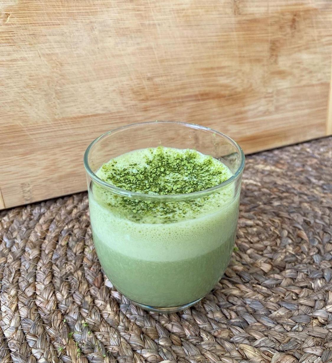 Matcha latte çok keyifli oldu content media