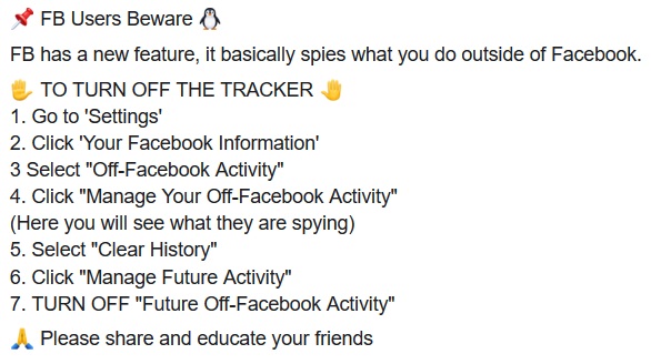 Facebook spies on your web activity that happen outside its own domain. content media