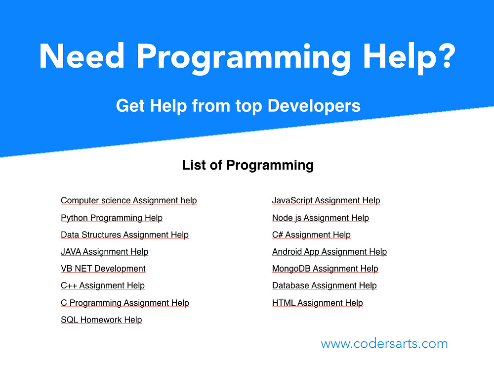 Computer Programming Help | Online Programming Help