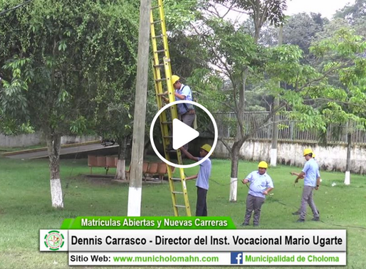 Inst. Mario Ugarte listo para matricular a los jóvenes cholomeños que quieran optar por una carrera.