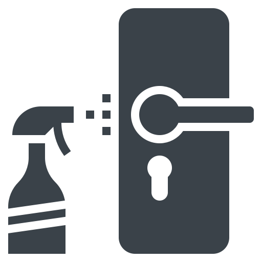 5729663 - cleaning door hygiene knob object