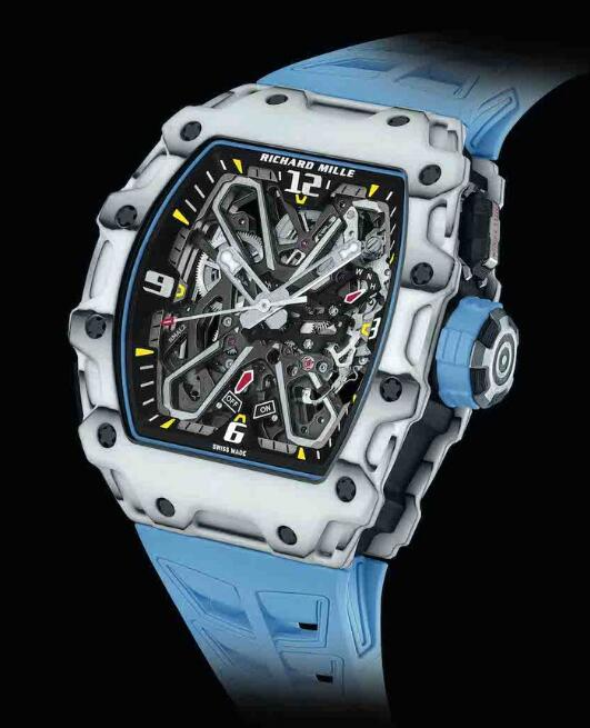RICHARD MILLE RM35-02 Rafael Nadal Diamond Red Quartz TPT content media
