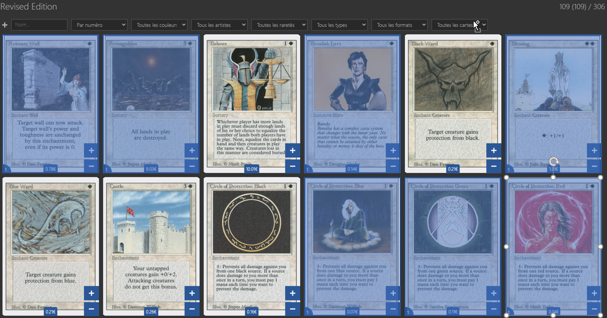 Better identification of owned cards content media