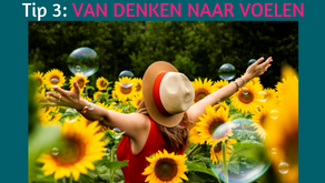 TIP 3: Van denken naar voelen.