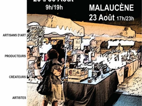 Marché de créateurs - 23 août 2020