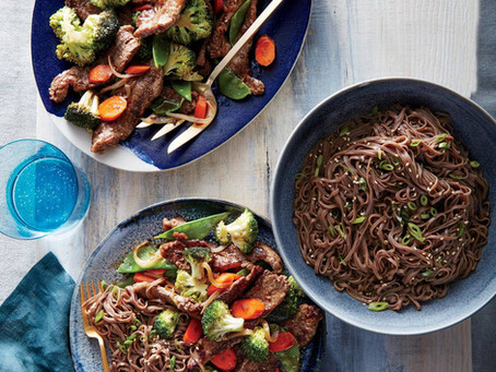 Mongolian Beef and Vegetables