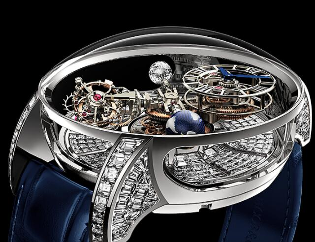 Jacob & Co. ASTRONOMIA TOURBILLON BAGUETTE watch 750.800.40.BB.BB.1BB price content media